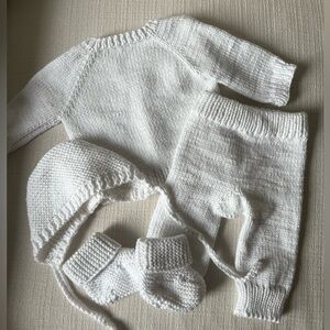 Hand Knit Baby Gift Set